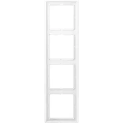 JUNG afdekraam 4-voudig LS990 sneeuwwit mat (LS 984 WWM)