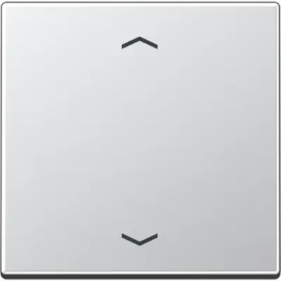 JUNG bedieningselement 1-voudig met pijlsymbolen voor KNX taster F10 A-range aluminium (A 101 P AL)