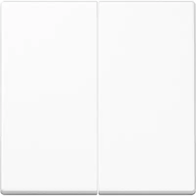 JUNG bedieningselement 2-voudig voor KNX taster F10 A-range alpine wit (A 102 WW)