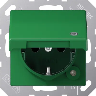 JUNG wcd a500 gn sv klapd contr (A 1520 BFKLKO GN)