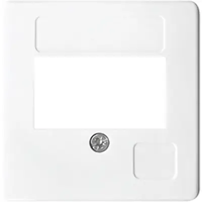 JUNG afdekking 50x50 a wt o a usb (169 T WW)