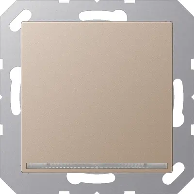 JUNG LED-orientatieverlichting zonder lichtsensor A-range champagne (A 1539-OO CH LNW)
