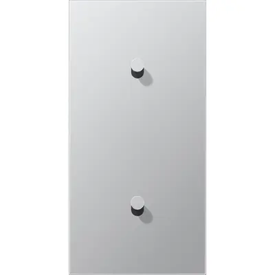 JUNG schakelwip kegel voor 2 x enkele schakelaar verticaal LS1912 aluminium (AL 12-20 K 0)