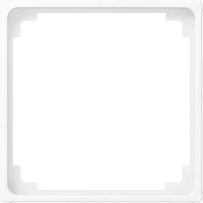 JUNG verloopplaat 50 x 50 mm A-range sneeuwwit mat (A 590 Z WWM)