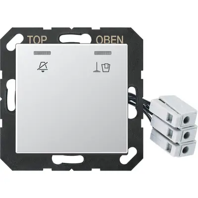 JUNG hotelafdek a500 alu led230v bu (A CU KO5 M 230 AL)