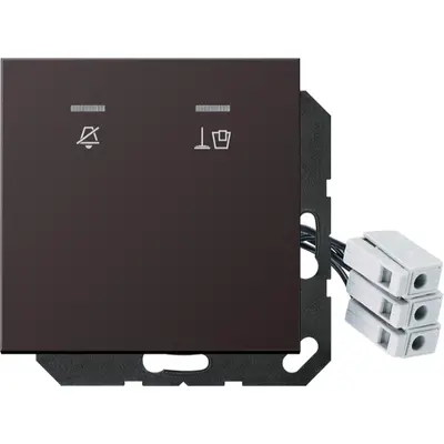 JUNG hotelafdek ls-donker led230v b (AL CU KO5 M 230 D)