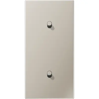 JUNG schakelwip cilinder voor 2 x enkele schakelaar verticaal LS1912 edelstaal (ES 12-20 R 1)