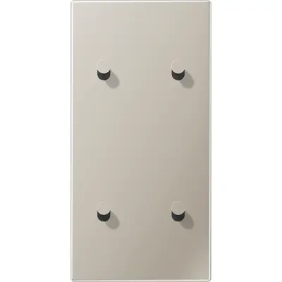JUNG schakelwip kegel voor 2 x dubbele schakelaar verticaal LS1912 edelstaal (ES 12-25 K 1)