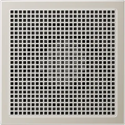JUNG gong 3-tonen met draagring LS990 edelstaal (ES 2567-G3)