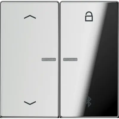 JUNG timer ls-gl chroom univ bt pij (GCR 1751 PBT)