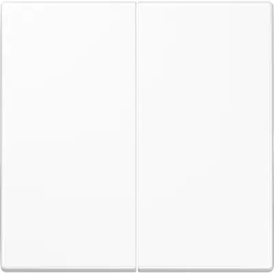 JUNG bedieningselement 2-voudig voor KNX taster F10 LS990 alpine wit (LS 102 WW)