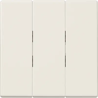 JUNG schakelwip drievoudig LS990 creme (LS 993 BF)