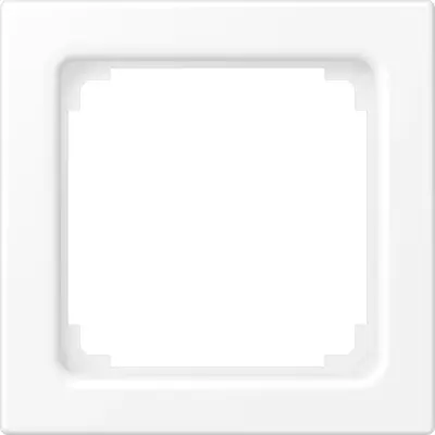 JUNG verloopplaat voor afdekkingen van 50 x 50 mm LS990 sneeuwwit mat (LS 961 Z WWM)