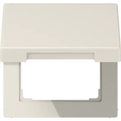 JUNG klapdeksel voor wandcontactdoos en centraaldelen van 50 x 50 mm LS990 creme (LS 990 BFKL)