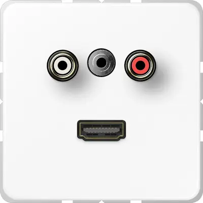 JUNG afdek cd500 a wt audio/jack/ (MA CD 1082 WW)