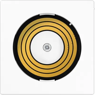 JUNG afdekking a500 alpine wt (PL A DMS WW)