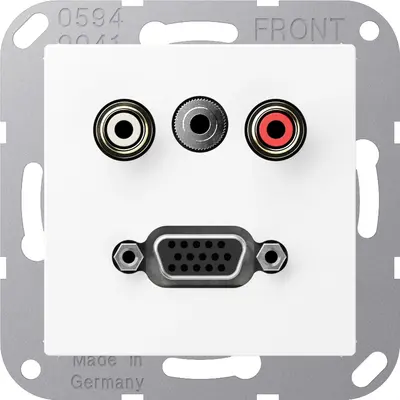 JUNG a range multifunctionele verbindingsdoos (MA A 1072 WWM)
