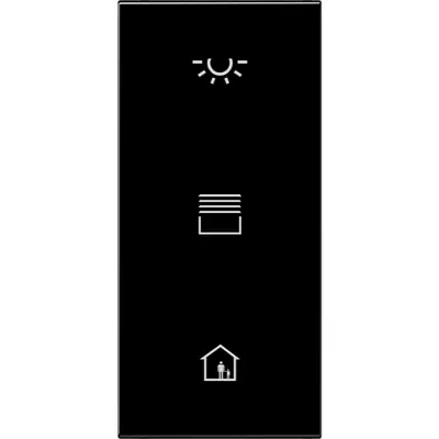 JUNG Bed.element / centr.pl. schakelmat. (LS 50 NA TX SW-L)