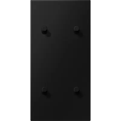 JUNG schakelwip cilinder voor 2 x dubbele schakelaar verticaal LS1912 grafietzwart mat (AL 12-25 SWM R 08)