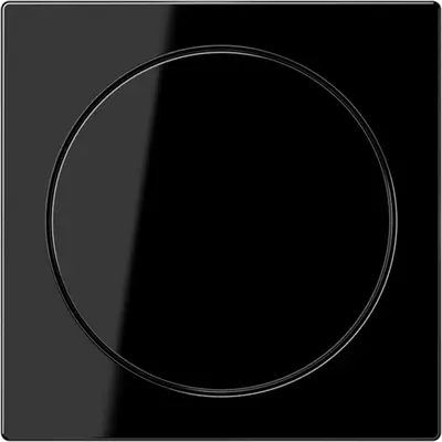 JUNG dimmerknop draaidimmer A-range zwart glans (A 1740 SW)