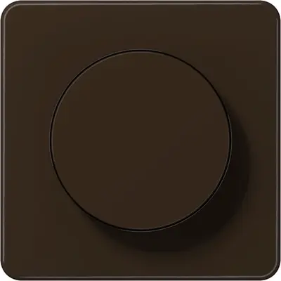 JUNG dimmerknop draaidimmer CD500 bruin (CD 1740 BR)
