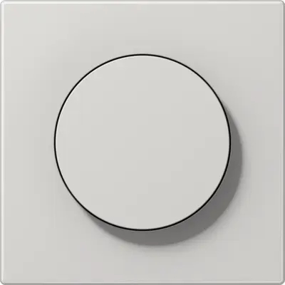 JUNG dimmerknop draaidimmer LS990 lichtgrijs (LS 1740 LG)