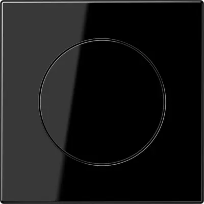 JUNG dimmerknop draaidimmer LS990 zwart glans (LS 1740 SW)
