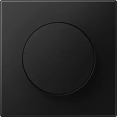 JUNG dimmerknop draaidimmer LS990 grafietzwart mat (LS 1740 SWM)