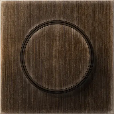JUNG dimmerknop draaidimmer LS990 messing antiek (ME 1740 AT)