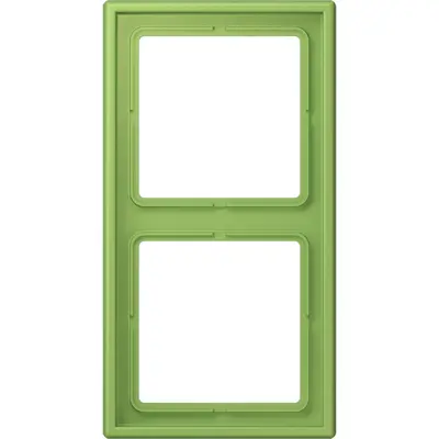 JUNG afdekraam 2-voudig Les Couleurs vert 31 220 (LC 982 220)