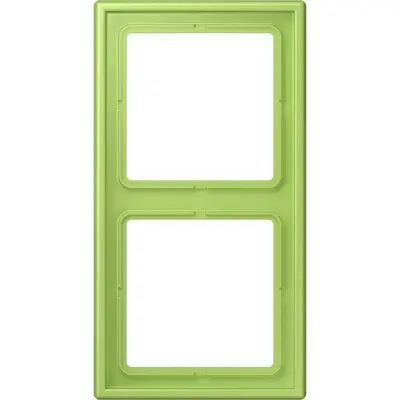 JUNG afdekraam 2-voudig Les Couleurs vert clair 221 (LC 982 221)