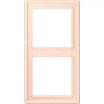 JUNG afdekraam 2-voudig Les Couleurs orange pale 226 (LC 982 226)