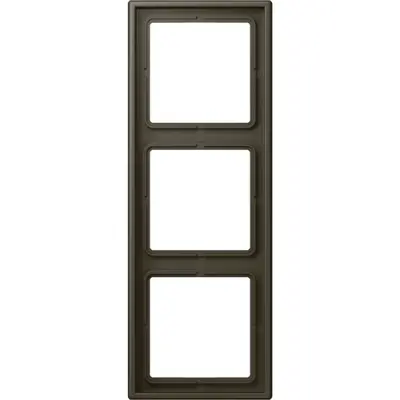 JUNG afdekraam 3-voudig Les Couleurs ombre naturelle 31 241 (LC 983 241)
