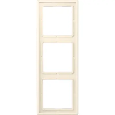 JUNG afdekraam 3-voudig Les Couleurs blanc ivoire 245 (LC 983 245)