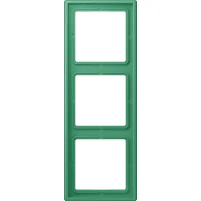 JUNG afdekraam 3-voudig Les Couleurs vert 59 250 (LC 983 250)
