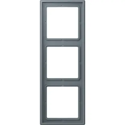 JUNG afdekraam 3-voudig Les Couleurs gris 59 251 (LC 983 251)