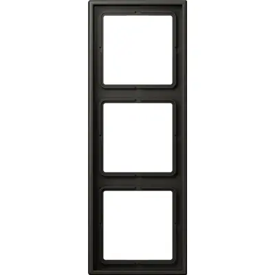 JUNG afdekraam 3-voudig Les Couleurs ombre naturelle 59 259 (LC 983 259)