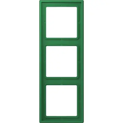 JUNG afdekraam 3-voudig Les Couleurs vert fonce 219 (LC 983 219)
