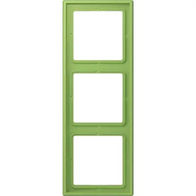 JUNG afdekraam 3-voudig Les Couleurs vert 31 220 (LC 983 220)
