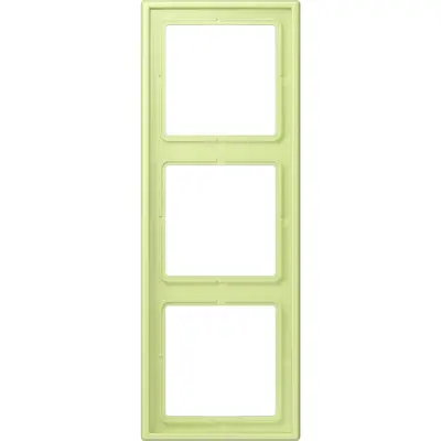 JUNG afdekraam 3-voudig Les Couleurs vert jaune clair 222 (LC 983 222)