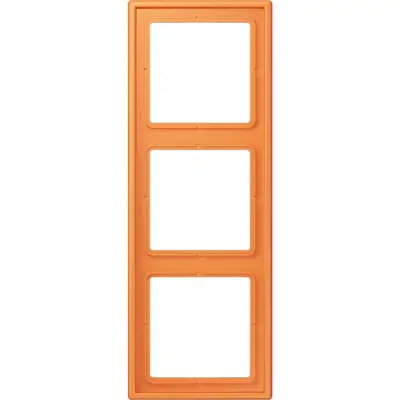 JUNG afdekraam 3-voudig Les Couleurs orange clair 225 (LC 983 225)