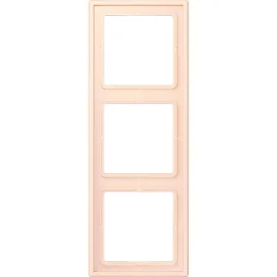 JUNG afdekraam 3-voudig Les Couleurs orange pale 226 (LC 983 226)