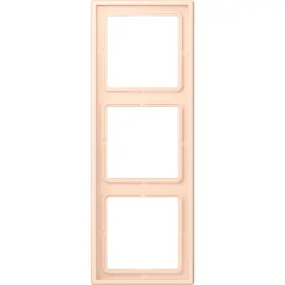 JUNG afdekraam 3-voudig Les Couleurs rose pale 228 (LC 983 228)