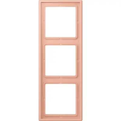JUNG afdekraam 3-voudig Les Couleurs rose clair 231 (LC 983 231)