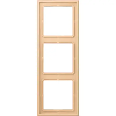 JUNG afdekraam 3-voudig Les Couleurs terre sienne claire 31 237 (LC 983 237)