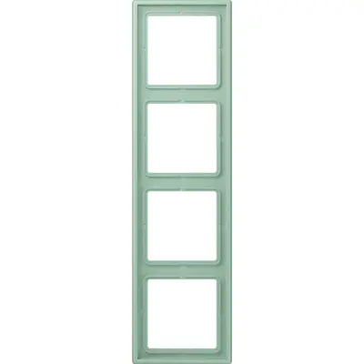 JUNG afdekraam 4-voudig Les Couleurs vert anglais 217 (LC 984 217)