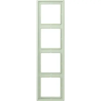 JUNG afdekraam 4-voudig Les Couleurs vert anglais pale 218 (LC 984 218)