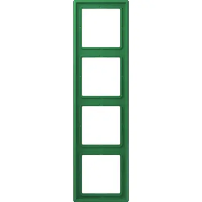 JUNG afdekraam 4-voudig Les Couleurs vert fonce 219 (LC 984 219)