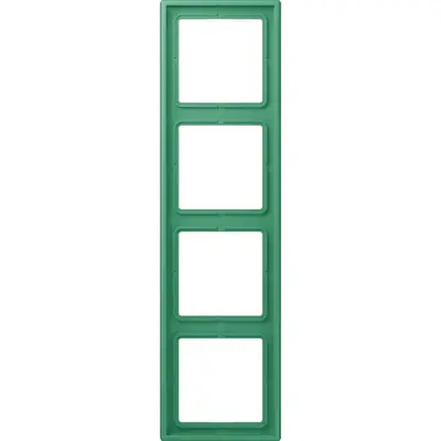 JUNG afdekraam 4-voudig Les Couleurs vert 59 250 (LC 984 250)