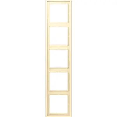 JUNG afdekraam 5-voudig Les Couleurs blanc 201 (LC 985 201)